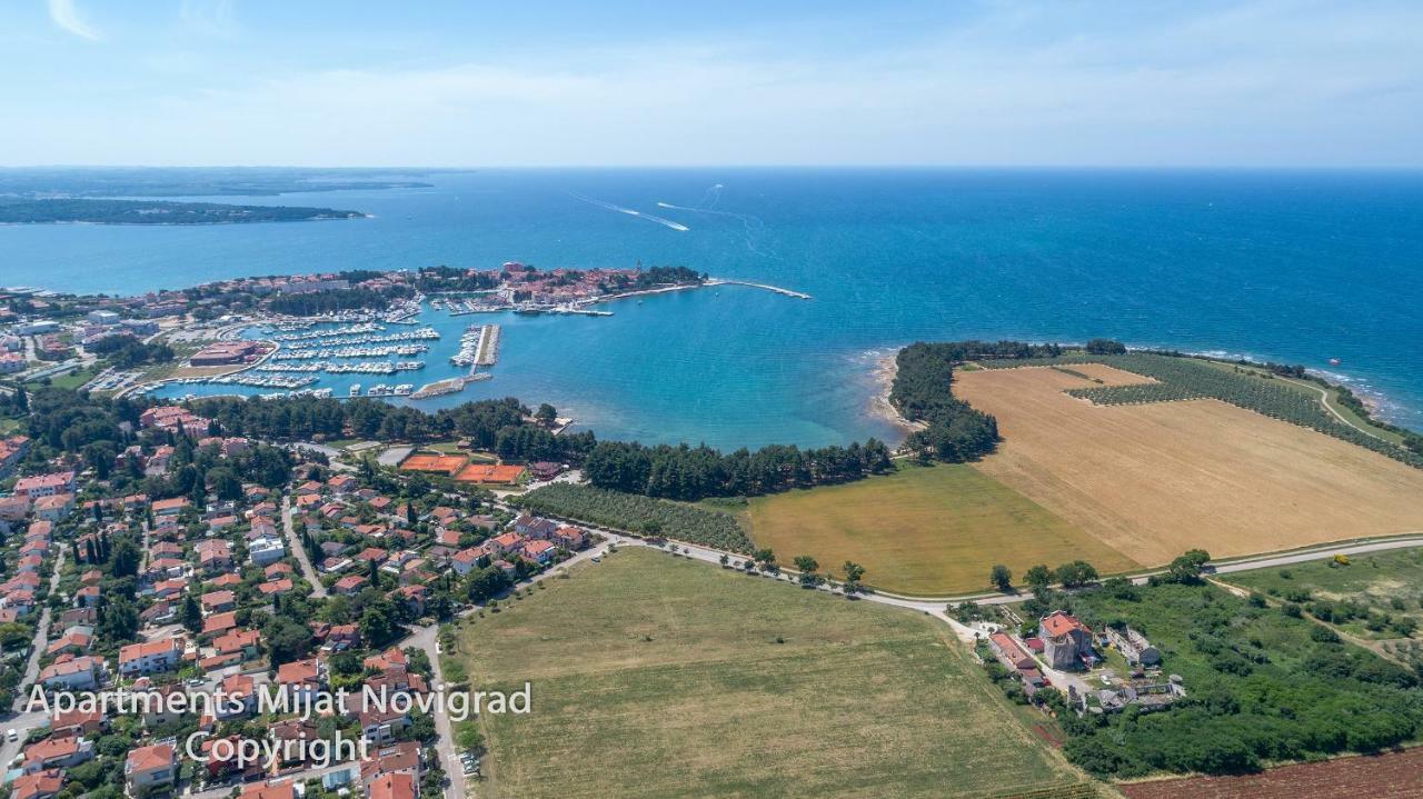 Apartments Mijat Novigrad Istria Eksteriør billede