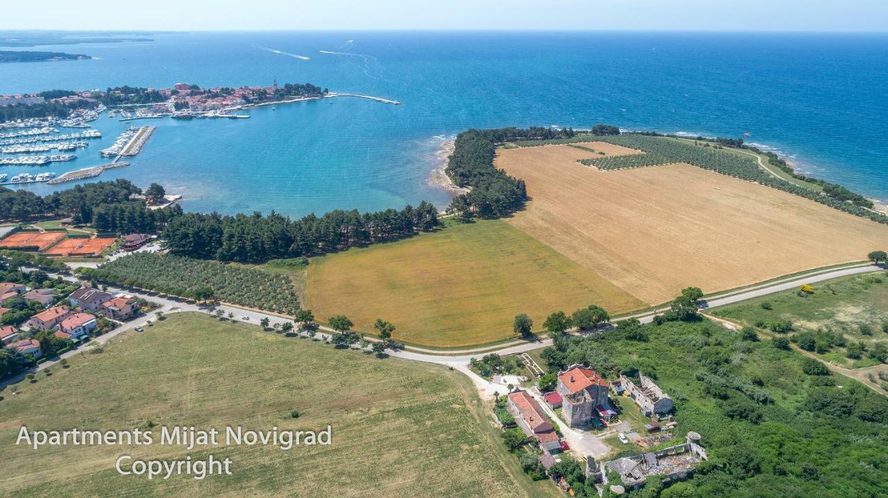 Apartments Mijat Novigrad Istria Eksteriør billede