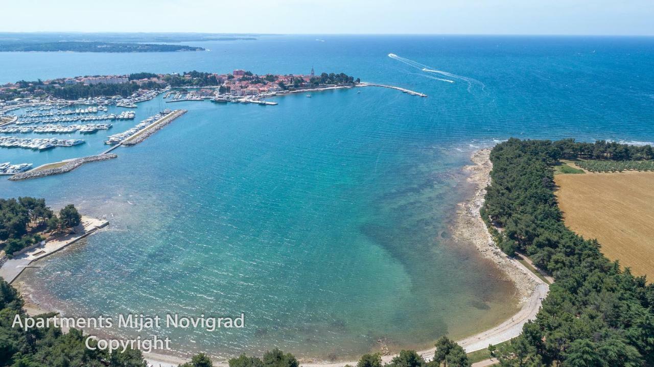 Apartments Mijat Novigrad Istria Eksteriør billede