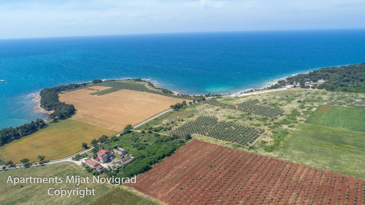 Apartments Mijat Novigrad Istria Eksteriør billede