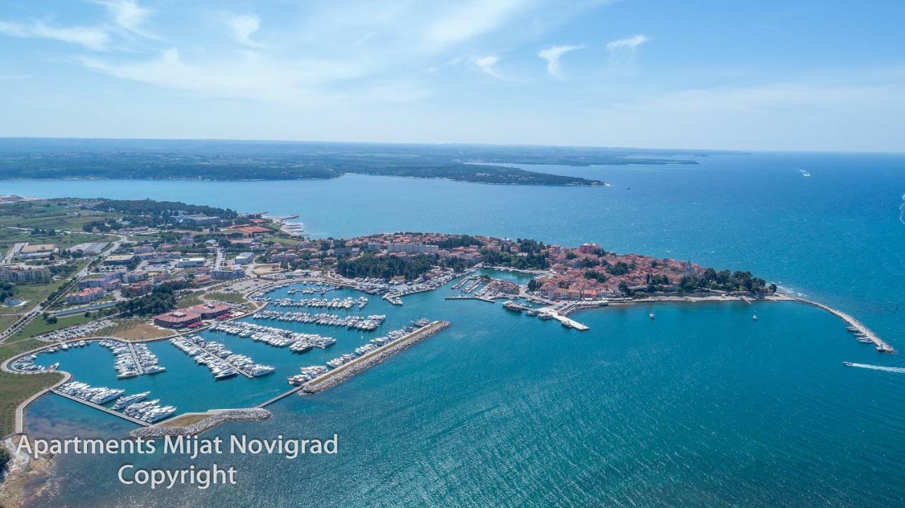 Apartments Mijat Novigrad Istria Eksteriør billede